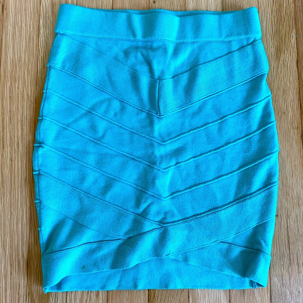 Tiffany Blue/ Robin’s Egg color Tube Top / Mini Skirt